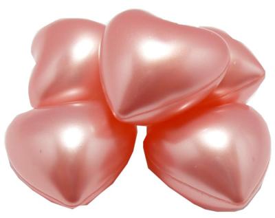 Perles de Bain Coeur Rose par 5