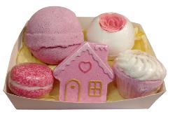 Coffret bain Délice Rose