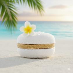 Macaron de bain Monoï